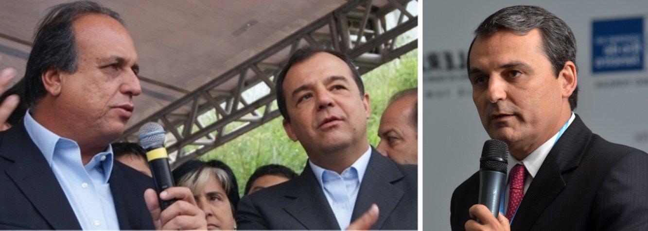 Governador do Rio de Janeiro, Luiz Fernando Pezão (PMDB), ex-governador Sérgio Cabral (PMDB) e ex-secretário da Casa Civil Regis Fichtner são investigados em inquérito da Operação Lava Jato; Pezão e Cabral são citados pelo ex-diretor da Petrobras Paulo Roberto Costa como beneficiários, em suas campanhas, do esquema de corrupção da Petrobras, enquanto o ex-secretário seria, segundo ele, o operador de repasses