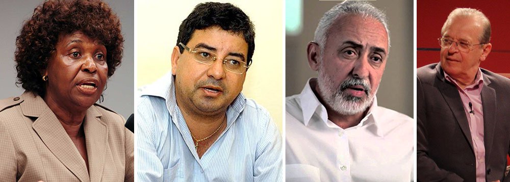 Desembarque do ex-governador gaúcho Tarso Genro no Rio de Janeiro, que chega com planos de implodir a aliança PT-PMDB, é rechaçado por lideranças petistas; "O pensamento dele (Tarso Genro) não é o da maioria do PT. Ele não terá o apoio do PT. A ideia é manter o acordo (com o PMDB)", afirmou o vice-prefeito de Eduardo Paes, Adilson Pires (PT); o presidente regional do PT, Washington Quaquá, acredita que, "por questão de respeito, ele deveria dialogar"; Tarso realizará amanhã a plenária "A saída é pela esquerda", com o apoio do senador Lindberg Farias e do deputado Alessandro Molon; "O PT do Rio, em nenhum momento, discutiu a ruptura. O PMDB é a base da governabilidade da Dilma. Será que isso não diz nada?", questionou a deputada Benedita da Silva