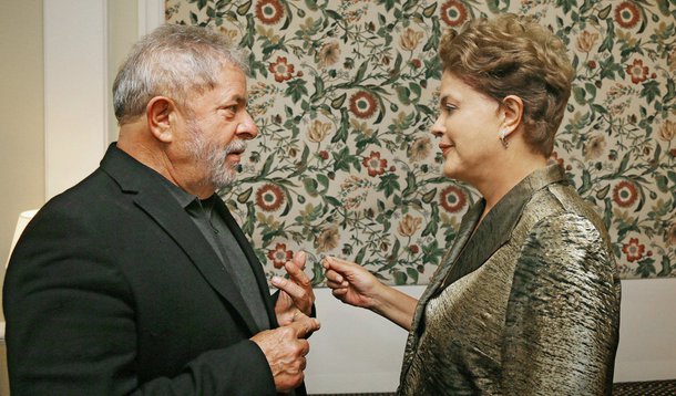 Presidente recebeu o ex-presidente nesta manhã na Granja do Torto, casa de campo oficial da presidência; os ministros Edinho Silva, da Comunicação Social, e Aloizio Mercadante, da Casa Civil, também participam do encontro; Planalto deve anunciar nesta tarde um contingenciamento no Orçamento da ordem de R$ 70 bilhões