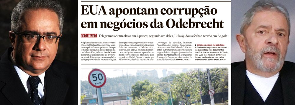 O jornalista Luis Nassif acusou o jornal Estado de S. Paulo de manipular informações, em sua manchete de ontem, sobre ações do Itamaraty em países da África, para tentar atingir o ex-presidente Lula; enquanto o jornal relatou que telegramas do governo americano relatariam corrupção entre países, nada disso se extrai dos documentos