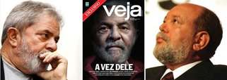 Revista Veja deste fim de semana fez mais uma armação contra o ex-presidente Lula, para inclui-la na coleção de dezenas de capas já produzidas contra o presidente que deixou o cargo com a maior popularidade da história do País; desta vez, Veja afirma que chegou "a vez dele", a respeito de uma suposta delação premiada de José Adelmário Pinheiro, executivo da OAS, que foi preso na Lava Jato; com a palavra, a defesa da OAS: “Sobre a reportagem da Veja deste final de semana, José Adelmário Pinheiro e seus defensores têm a dizer, respeitosamente, que ela não corresponde à verdade. Não há nenhuma conversa com o MPF sobre delação premiada, tampouco intenção nesse sentido”