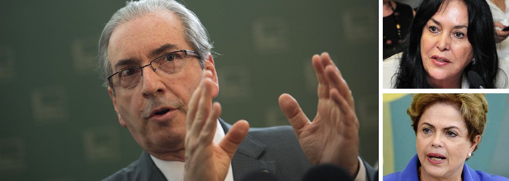 Embora tenha afirmado nesta sexta (7), que não aceita o "papel de conspirador pelo impeachment da presidente Dilma Rousseff", Eduardo Cunha (PMDB) reagiu à ação encaminhada ao STF pela presidente da Comissão Mista de Orçamento (CMO), senadora Rose de Freitas (PMDB-ES), pedindo anulação da apreciação das contas de ex-presidentes pela Câmara; Cunha informou que contestará a ação, sob o argumento de que seguiu o regimento comum do Congresso; “O decreto legislativo é aprovado na CMO e levado a cada um das Casas de forma separada, por definição do presidente do Congresso, que despacha alternadamente para a Câmara e para o Senado”, informou Cunha; objetivo é deixar caminho livre para julgar as contas de Dilma, que estão sob apreciação do TCU