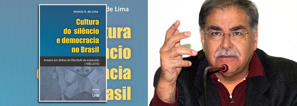 Jornalista Tereza Cruvinel resenha, em seu blog no 247, o livro "Cultura do silêncio e democracia no Brasil – ensaios em defesa da liberdade de expressão", lançado nesta quarta-feira 10 em Brasília, por Venício A. de Lima, "o mais profícuo, arguto e persistente pensador da relação entre mídia, poder, liberdade e democracia"; "Este é um país ruidoso, sempre agitado por uma algaravia de vozes e mensagens. Entretanto, quem fala é uma minoria, que controla o poder, o debate público e os meios através dos quais os 'comunicados' chegam à massa silenciosa", descreve Tereza, sobre o tema dos ensaios