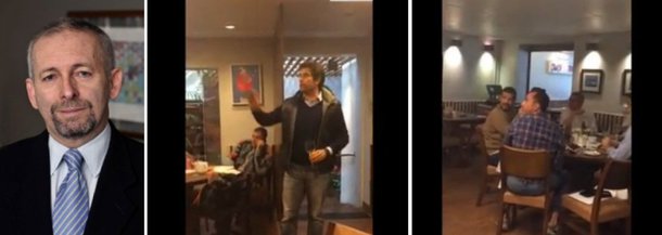 Em artigo, o jornalista e escritor Luciano Martins Costa afirma que "o posicionamento partidário da mídia tradicional estimula radicalismos políticos no campo virtual, que se desdobram em outras formas de intolerância"; para ele, o incidente com Alexandre Padilha "é apenas uma das muitas manifestações diárias desse fenômeno, que mostra as classes médias urbanas expondo mais agressivamente seus preconceitos e sua visão de mundo reacionária"