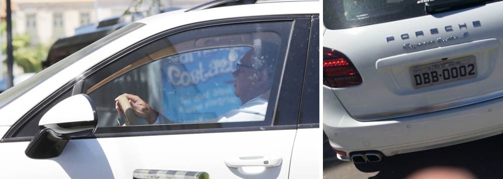 Responsável por ordenar apreensão de todos os 11 carros de Eike Batista, o juiz federal Flávio Roberto de Souza foi visto na manhã de hoje (24) dirigindo o Porsche Cayenne branco do empresário; o juiz chegou com o veículo à sede da 3ª Vara Criminal Federal, no Centro do Rio, e entrou por um portão lateral da sede da Justiça Federal, na Avenida Barão de Tefé; ele se justificou dizendo que saiu com o veículo para "proteger do sol e da chuva"