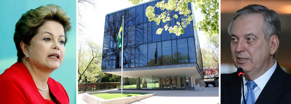 A presidente Dilma Rousseff encaminhou nesta sexta-feira, 6, ao Senado Federal a indicação do ex-ministro de Relações Exteriores Luiz Alberto Figueiredo Machado para exercer o cargo de embaixador do Brasil nos Estados Unidos; mensagem que encaminha o nome do diplomata foi publicada no Diário Oficial da União; Luiz Alberto Figueiredo é diplomata de carreira e foi o negociador-chefe da Conferência das Nações Unidas sobre o Desenvolvimento Sustentável, a Rio+20, em 2012, no Rio de Janeiro