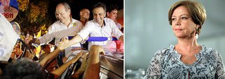 Colunista Eliane Cantanhêde vê vantagem para Aécio Neves (PSDB) na disputa com Marina Silva (PSB) por uma vaga no 2° turno: “Além da curva favorável a Aécio, já que ele sobe e Marina cai, o tucano tem outras vantagens: o eleitor dele é menos volátil, conhece melhor o número do PSDB e sabe manejar a urna eletrônica com mais desenvoltura. Em eleições apertadas, voto a voto, todos esses pequenos detalhes se tornam grandes definidores”