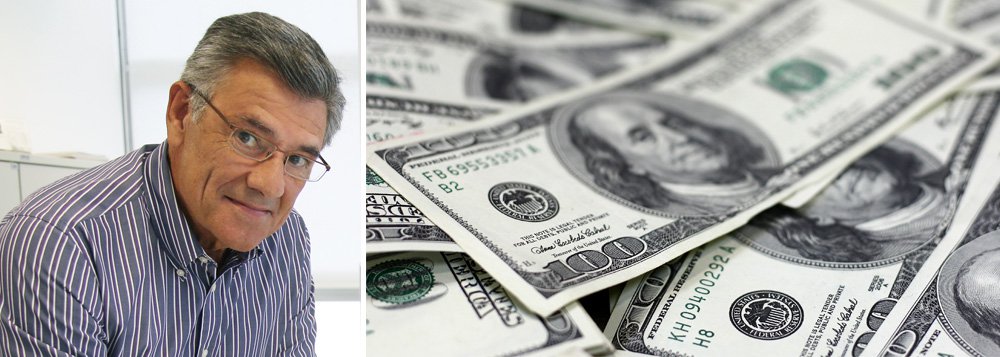 Rodolpho Gamberini, apresentador do Jornal da Gazeta, explica que a imprensa comete um "erro grosseiro" ou usa de "má-fé" ao noticiar que o dólar alcança seu valor mais alto dos últimos 12 anos; isso porque, em valores corrigidos pelo IGPM no site do Banco Central, a moeda teria que ser vendida hoje a R$ 7,33 para ter o mesmo valor de 1º de março de 2003; "O dólar não está, portanto, alto como dizem os jornalistas, por ingenuidade, por desinformação ou até mesmo por má-fé", comenta ele