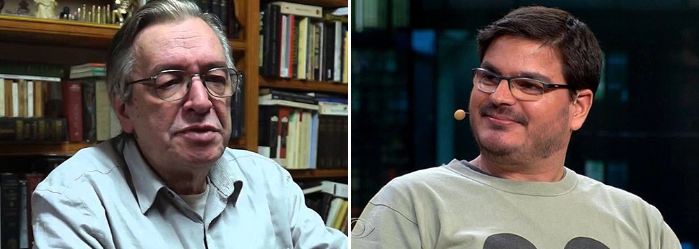 Fernando Brito critica o colunista da Veja Rodrigo Constantino, que defende ‘menos escolas, mais prisões’: ‘o lixo irreciclável que é Rodrigo Constantino é unanimidade. Tanto que me faz concordar com Olavo de Carvalho que, quando rompeu com o antigo discípulo, disse: “Será bom para mostrar aos demais que tipo de lixo falante é esse pirralho desprezível”’