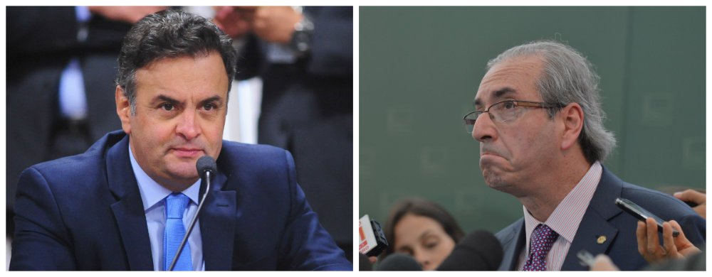 Medidas recentemente aprovadas pelo Congresso, como o aumento dos servidores do Judiciário, o reajuste de aposentadorias pelo salário mínimo e a isenção de PIS e Cofins para óleo diesel poderão custar R$ 77 bilhões ao País até 2018; é mais, por exemplo, do que a meta de superávit primário; sob o comando de Eduardo Cunha (PMDB-RJ), Câmara tem imposto derrotas sucessivas ao governo federal; comportamento do PSDB também contribui para o 'quanto pior, melhor'; em entrevista nesta semana, o senador Aécio Neves (PSDB-MG) disse que o aumento do Judiciário é "impagável", mas afirmou que seu partido votou em peso pelo reajuste apenas para demonstrar a "ausência de governo"; presidente Dilma deve vetar medidas que representam irresponsabiliade fiscal