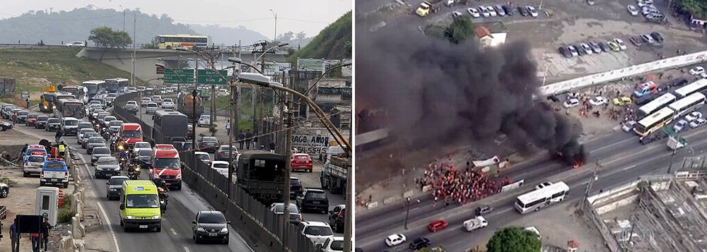 Pprotesto faz parte do Dia Nacional de Lutas, que está acontecendo em 13 estados; o MTST e movimentos da Frente de Resistência Urbana querem o lançamento imediato do Programa Minha Casa, Minha Vida 3 e o recuo no ajuste fiscal do governo federal