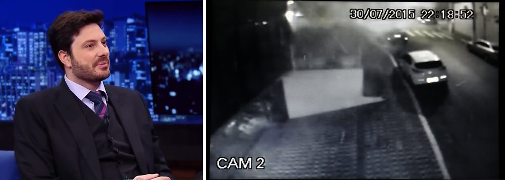 Pelo Twitter, apresentador do SBT pôs em xeque a veracidade do ataque contra o Instituto Lula, em São Paulo, e afirmou que a entidade forjou o atentado a bomba; Gentili ainda sugere que "todo mundo" lamentou o ex-presidente Lula não estar presente na hora da explosão; "Instituto Lula forja ataque pra sair de vitima e o máximo que conseguem com isso é todo mundo dizendo 'que pena q o Lula não tava lá na hora'"