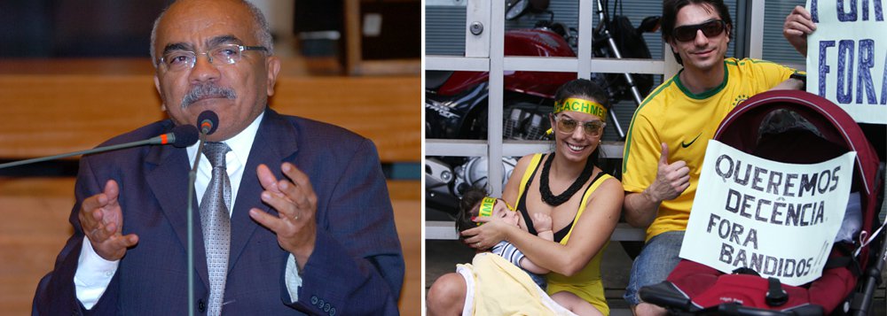 Em nota, deputado distrital Chico Valente (PT) diz que golpismo está minguando e ressalta que a “grande maioria dos manifestantes que hoje estão nas ruas são representantes da mesma elite que nunca aceitou as mudanças que estamos fazendo no Brasil – crescimento com distribuição de renda”; “Não vi um negro, não vi uma pessoa com cara de classe média baixa, com cara de trabalhador que sai de casa as 5h da manhã e volta as 18h”, afirmou