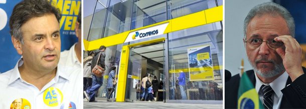 O presidente dos Correios, Wagner Pinheiro, contestou a acusação feita pelo senador Aécio Neves (PSDB-MG) de "uso criminoso" dos Correios nas campanhas do PT à presidência da República e para o governo de Minas Gerais; "é uma acusação totalmente descabida, que abala a credibilidade de uma instituição que tem a confiança de toda a sociedade brasileira", afirmou; de acordo com o PSDB, materiais de campanha dos candidatos tucanos não teriam sido entregues; "Em agosto e setembro, os Correios realizaram a entrega de mais de 11,2 milhões de itens referentes à campanha de Aécio Neves, sem qualquer reclamação do cliente", disse a empresa, em nota; PSDB e PPS anunciaram ações criminais contra Pinheiro