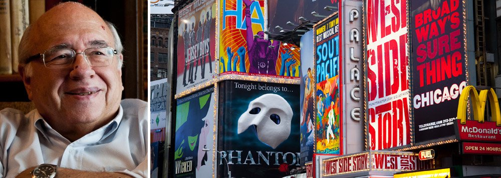 Turistas nacionais foram os responsáveis pela melhor temporada de todos os tempos da indústria do teatro em Nova York; a informação, do escritor Luis Fernando Veríssimo, publicada em sua coluna do jornal O Globo, mostra que a elite, apesar das muitas reclamações, mantem seu elevado padrão de vida, passeando pelos melhores destinos internacionais entre um e outro panelaço; nesse Brasil de uma mídia que amplifica a indignação dos remediados, não há futuro com o atual governo, que afunda na lama, leva a população ao empobrecimento e o país ao descrédito com os investidores; “Brasileiros enchendo teatros em Nova York significariam que o Brasil vai muito bem. Mas isto se qualquer coisa significasse alguma coisa”, ironiza Veríssimo