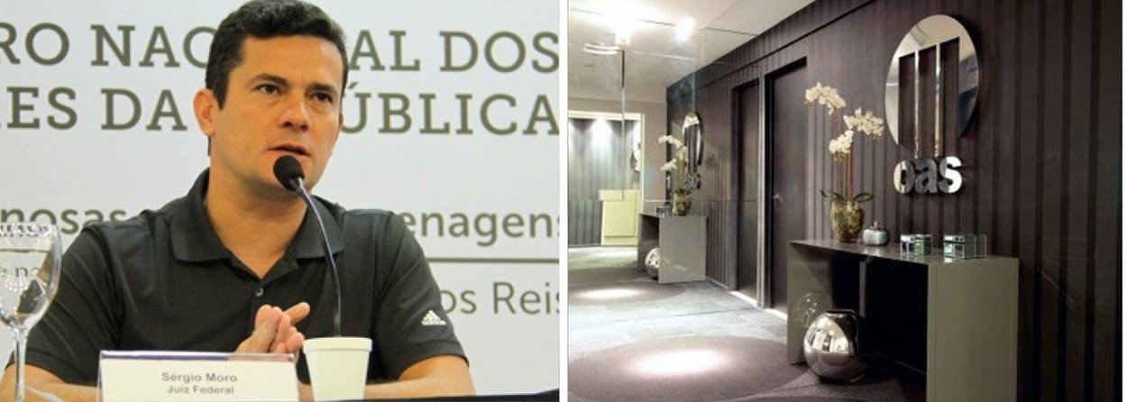 Juiz federal Sérgio Moro rejeitou nesta terça (25) os pedidos de revogação das prisões de quatro executivos e funcionários da construtora OAS; pedido foi protocolado na última quinta (20) pela defesa de José Aldemário Pinheiro Filho, presidente da OAS; Agenor Franklin Magalhães Medeiros, diretor-presidente da Área Internacional da OAS; Mateus Coutinho de Sá Oliveira e José Ricardo Nogueira Breghirolli, funcionários da construtura em São Paulo; advogados alegaram supostas "nulidades" no decorrer do processo