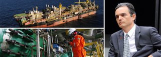 Produção de petróleo nos campos operados pela Petrobras nas áreas do pré-sal nas bacias de Santos e Campos atingiu, no dia 11 de abril, 800 mil barris de petróleo equivalente por dia, recorde de extração na região, informou hoje a estatal; desse volume, cerca de 74% correspondem à parcela da companhia e o restante à das empresas parceiras; a empresa lembrou que o número foi alcançado oito anos após a primeira descoberta de petróleo na camada pré-sal, em 2006; além disso, a estatal prevê para 2015 aumento de 51,2% nas exportações de petróleo; no fim de semana, o procurador Júlio Marcelo de Oliveira, que atua junto ao TCU, afirmou em entrevista à revista Época que a exploração do pré-sal "é um negócio inviável"; "Hoje nem a Petrobras nem outra empresa vão explorar o pré-sal", disse