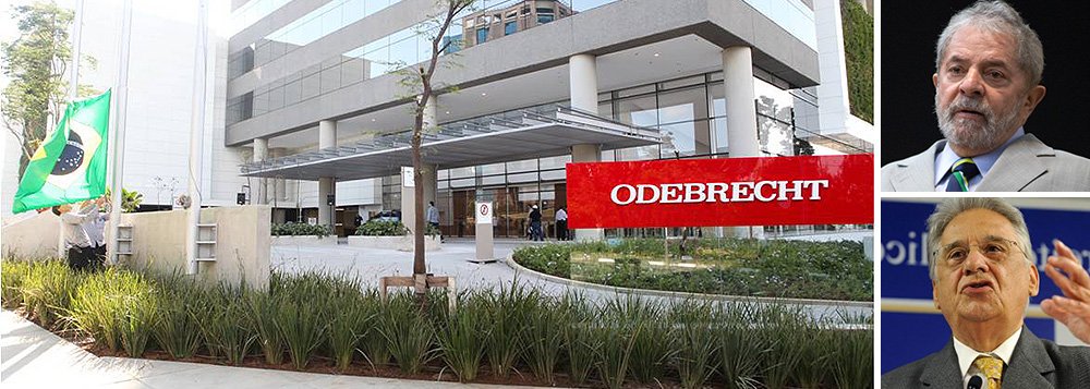 A empreiteira Odebrecht, um dos alvos da 14ª fase da Operação Lava Jato, fez doações aos institutos dos ex-presidentes Luiz Inácio Lula da Silva e Fernando Henrique Cardoso; Lula, FHC e Odebrecht confirmam os repasses, mas não revelam os valores das doações