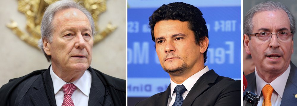 Por decisão do ministro Ricardo Lewandowski, presidente do Supremo Tribunal Federal, o juiz Sergio Moro, responsável pela Operação Lava Jato, está impedido de proferir qualquer decisão na ação em que o presidente da Câmara dos Deputados, Eduardo Cunha (PMDB-RJ), é citado; Lewandowski atendeu a um pedido da defesa do parlamentar, que deseja agilidade na decisão sobre a suspensão da ação penal em que Cunha foi citado por Júlio Camargo, um dos delatores do esquema de corrupção investigado na Lava Jato; Camargo, que representa o grupo Toyo Setal, o acusou de cobrar US$ 5 milhões; Cunha acusou Moro de violar prerrogativas da primeira instância e permitir o vazamento do depoimento em que ele, que tem foro privilegiado, foi mencionado