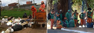 Garis que prestam serviços para empresas terceirizadas de coleta de lixo no Distrito Federal entraram em greve; a categoria reivindica o pagamento dos salários de dezembro, que deveriam ter sido depositados no dia 8; o SLU informou que vai depositar R$ 12 milhões para pagar os 5.237 trabalhadores ainda nesta terça, 13