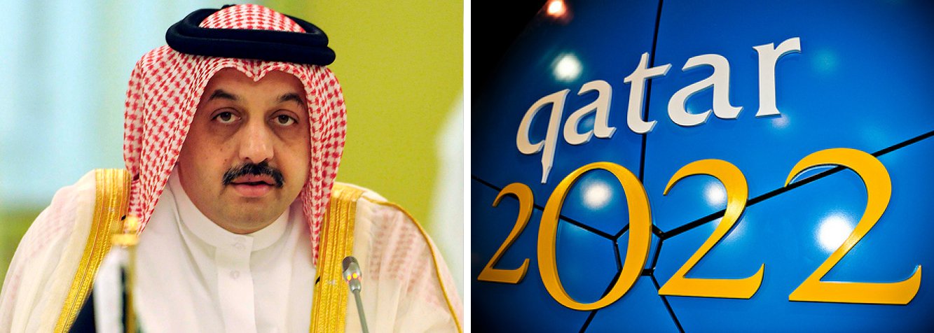 O ministro de Relações Exteriores do Catar, Khaled al-Attiyah, disse nesta quarta-feira que não há possibilidade de o Catar perder o direito de organizar a Copa do Mundo de 2022, porque o país venceu a votação e tinha a melhor proposta, e afirmou que a campanha contra o Mundial no Catar é "racista"; "É muito difícil para alguns digerir que um país árabe islâmico ganhou esse torneio, como se um Estado árabe não pudesse ter esse direito", disse o chanceler à Reuters em entrevista em Paris
