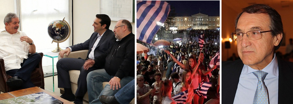 O jornalista Carlos Alberto Sardenberg, um dos âncoras da Globonews e da CBN, acusou o ex-presidente Lula de ser o responsável pela vitória do não, na Grécia, contra o pacote de austeridade imposto pela União Europeia; nas redes sociais, houve reação; "Sardenberg tem todo o direito de defender suas ideias, mas para isso não precisava espancar a verdade", disse o escritor Fernando Morais