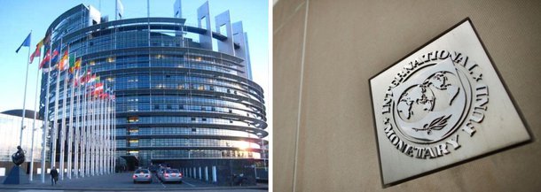 A União Europeia e o Fundo Monetário Internacional (FMI), credores da Grécia, pediram para Atenas se comprometer a vender ativos estatais, impor cortes de pensões e avançar com as reformas trabalhistas, demandas que excedem os limites do governo grego
