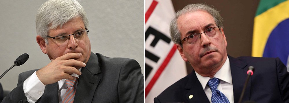 Procuradoria-Geral da República pediu ao STF acesso a inquérito sobre sonegação fiscal no período em que Eduardo Cunha (PMDB-RJ) presidia a Cehab (companhia de habitação do Rio) em 1999 e 2000; "Parece mais uma etapa de perseguição'', contestou Cunha; Rodrigo Janot sinaliza que pode até apresentar medida cautelar pedindo o afastamento de Cunha da presidência da Câmara