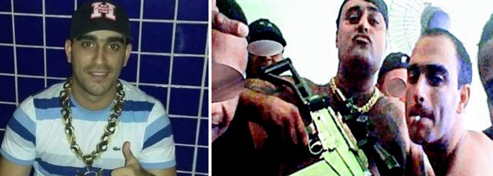 Supostos criminosos prometem matar 50 policiais nesta semana para retaliar a morte do traficante Celso Pinheiro Pimenta, conhecido como "Playboy", o mais procurado nos últimos anos no Rio de Janeiro; "Hoje a ordem é matar polícia (sic). Não vai ficar assim a morte do Playboy. Uma semana direto de terror no Rio de Janeiro", diz um bandido; outro criminoso avisa: "Vamos ter que vingar a morte do irmão (Playboy). Não vai ter casa de show, não vai ter pagode. Vamos metralhar a p... toda. A gente não quer saber de morador. Vamos passar fogo em todo mundo", diz