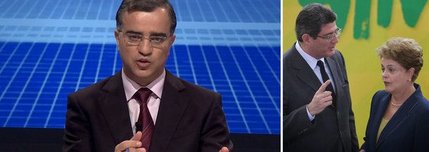 O jornalista Kennedy Alencar afirma que 'o pior erro que a presidente Dilma Rousseff pode cometer neste momento é enfraquecer o ministro da Fazenda, Joaquim Levy"; "É importante que a presidente faça algum gesto público de apoio a Levy hoje ou amanhã, antes que o Congresso volte a apreciar medidas do ajuste fiscal, que está apenas no seu início. Em economia, as expectativas são muito importantes. Ruídos agora só vão prejudicar o governo", ressalta; para ele, a determinação de Dilma de fixar o corte em R$ 69,9 bilhões pareceu birra para mostrar quem manda, quando poderia ter fechado em R$ 70 bilhões como queria Levy