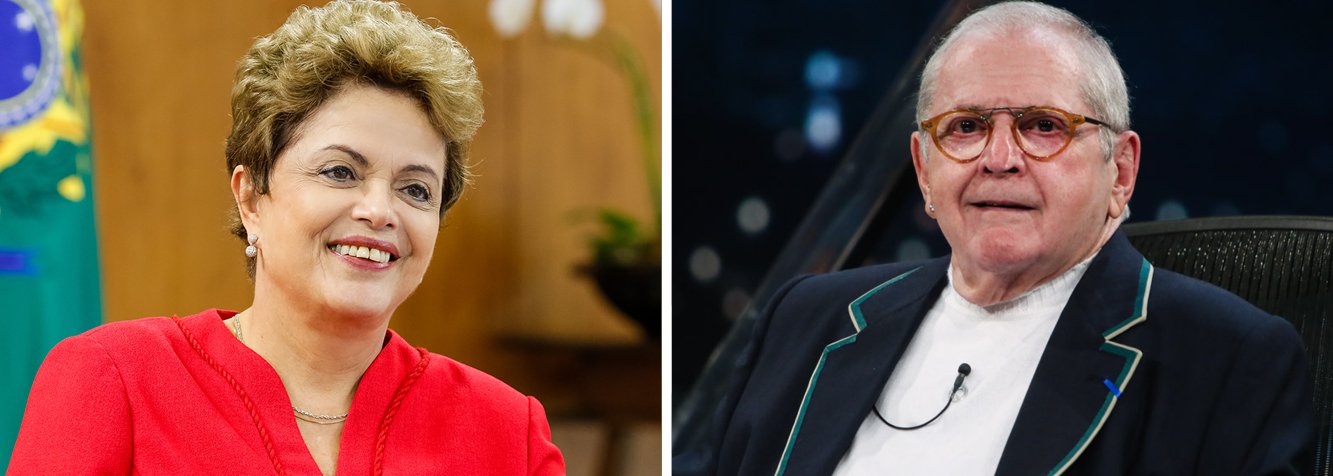 O "Programa do Jô" desta sexta (12) terá como convidada a presidente Dilma Rousseff (PT); a entrevista será gravada no mesmo dia; Dilma já havia recebido uma visita de Jô Soares em meados de maio, quando prometeu ir ao programa; com os três blocos dedicados à entrevista, temas como a crise econômica atual e planos para a recuperação econômica e social do país estarão em pauta