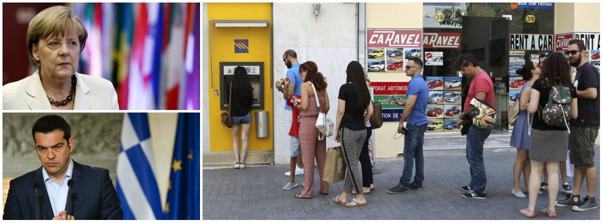 "A crueldade exibida pela União Europeia de Angela Merkel diante das reivindicações do governo de Alexis Tsipras não tem causas econômicas, mas políticas", avalia Paulo Moreira Leite, diretor do 247 em Brasília; segundo ele, o atraso no pagamento de uma parcela de 1,6 bilhão de euros ao FMI, que vencerá na terça-feira, poderia perfeitamente ser perdoado, pois não prejudica nenhuma das demais economias do Velho Mundo, mas a recusa tem como intenção "cortar, pela raiz, a tentativa pioneira de resistência aos programas de austeridade" por parte da Grécia, que teria se tornado, afirma o jornalista, "um exemplo a ser abatido"