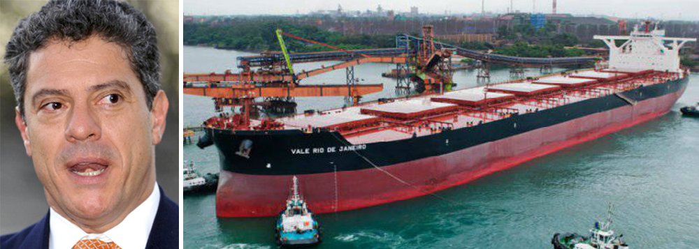 Quase sem registro na imprensa, a Vale se livrou de parte do problema criado com os meganavios que 'Roger "Queridinho da Mídia" Agnelli' mandou construir na China e na Coreia; a mineradora vendeu – e afretou em seguida – quatro navios de minério (VLOC – Very Large Ore Carrier) por US$ 445 milhões, o que representa uns 20% menos do que custou cada unidade, além do custo financeiro