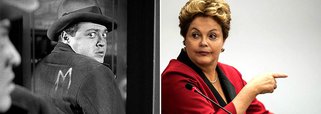 Segundo o Professor de Filosofia da USP Vladimir Safatle, assim como "M, o Vampiro de Dusseldorf", no ato contra Dilma Rousseff “bandidos querem julgar bandidos para ver se, ao final, tudo volta ao normal e os criminosos travestidos de juízes possam continuar a fazer seus negócios em paz”; “Afinal, quem acusa o governo é, em grande parte, uma oposição envolvida até o pescoço no mesmo mar untuoso de lama”