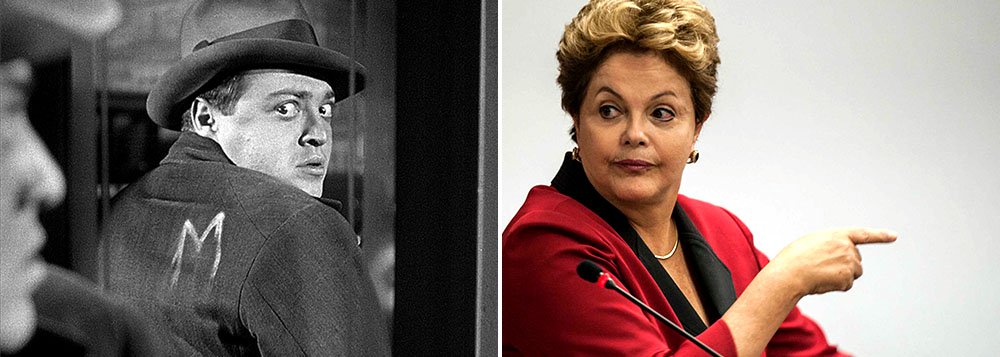 Segundo o Professor de Filosofia da USP Vladimir Safatle, assim como "M, o Vampiro de Dusseldorf", no ato contra Dilma Rousseff “bandidos querem julgar bandidos para ver se, ao final, tudo volta ao normal e os criminosos travestidos de juízes possam continuar a fazer seus negócios em paz”; “Afinal, quem acusa o governo é, em grande parte, uma oposição envolvida até o pescoço no mesmo mar untuoso de lama”