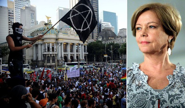 Segundo a jornalista Eliane Cantanhêde, ato marcado para o dia 15 de março ocorre sob “a dinâmica de junho de 2013”, que levou quase 2 milhões de brasileiros às ruas; 'O que talvez os dos dois lados não estejam entendendo é que, desta vez, não se trata de PT versus PSDB. As manifestações não são de partidos, de governo ou de oposição. São contra eles'; segundo ela, o momento é grave, diante das revelações da operação Lava Jato e de uma oposição que 'desautoriza o “Fora, Dilma” e ironiza o “Foi o FHC”'