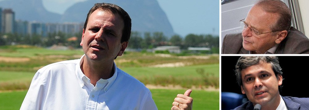 Prefeito Eduardo Paes (PMDB) minimiza o movimento liderado pelo ex-governador gaúcho Tarso Genro e outros petistas, como Lindbergh Farias e Alessandro Molon, com o intuito de romper a aliança com o PMDB nas eleições municipais do Rio em 2016; "Sem querer parecer desrespeitoso, não estou vendo frente de esquerda nenhuma", disse a jornalistas; o peemedebista diz apenas ver Tarso e Lindbergh, "juntos, reclamando de alguma coisa, mas não sei o que é"; Paes pretende lançar seu secretário Pedro Paulo à prefeitura, plano que recebe o apoio de Lula, do presidente do PT no Rio, Washington Quaquá, e da maioria do partido