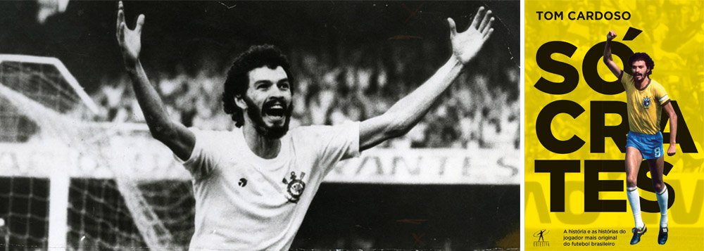 Lançado pela editora Objetiva, "Sócrates – a história e as histórias do jogador mais original do futebol brasileiro" traz a trajetória do artista dos gramados e lembra a marcada deixada pelo jogador também fora do campo, como na política, como médico, cantor, apresentador e comentarista esportivo; idealista e rebelde, ele é revelado na biografia de Tom Cardoso como um personagem cativante