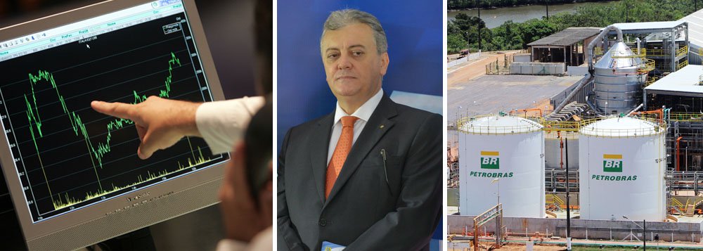 Sinal trocado, para melhor, na bolsa de valores; mau humor inicial diante de nomeação de Aldemir Bendine para presidente da Petrobras se transforma em sensação de rumo e segurança; anúncio nesta sexta-feira 13 de que balanço auditado será divulgado em maio sustentou alta que vinha de véspera (+4,52%); nova disparada de 5,50% levaram papeis da estatal se valorizaram 10% em dois pregões; investidores começam a ver Bendine como o ponto de equilíbrio entre o que quer o governo e o que exige o mercado; instabilidade continua, mas surge uma chance de funcionar