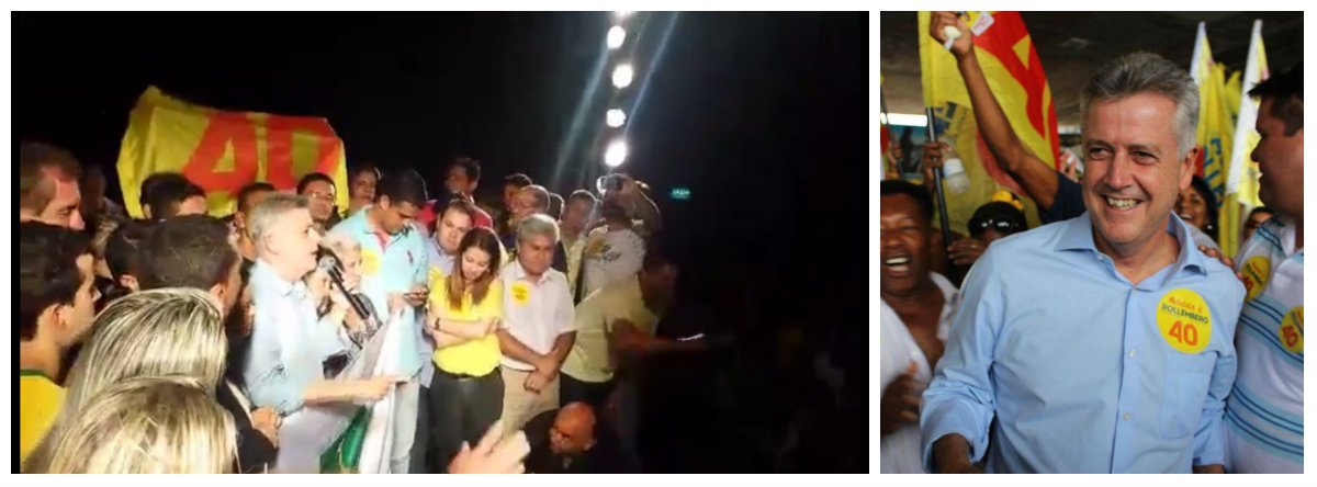 Em seu primeiro pronunciamento como governador eleito, Rodrigo Rollemberg (PSB) afirmou neste domingo (26) que assume o Distrito Federal com um rombo de R$ 2,1 bilhões e se diz convicto de não ser “o salvador da pátria”; "A parte mais fácil era ganha as eleições e nós ganhamos. Agora, vai começar a parte mais difícil, mas eu tenho convicção de que com o apoio de vocês, nós daremos conta"