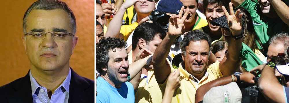 Colunista Kennedy Alencar ressalta que a terceira manifestação contra o governo, a primeira do senador Aécio Neves (PSDB-MG), foi a mais fraca de todas; segundo ele, com menos gente nas ruas, os protestos deste domingo deverão dar mais gás ao acordo firmado entre o governo Dilma Rousseff e o presidente do Senado, Renan Calheiros (PMDB-AL); “a previsão de agosto sombrio perde força”, destaca 