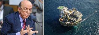 Intenção do governo seria sugerir uma emenda ao texto do senador José Serra (PSDB-SP) que impõe preferência à estatal na exploração do pré-sal, derrubando a obrigatoriedade de participar de pelo menos 30% da exploração; caberia à Petrobras decidir se abre ou não caminho para outras empresas; Senado pode votar a matéria nesta terça 