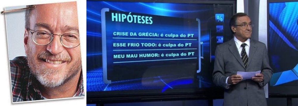 Jornalista Paulo Nogueira, do Diário do Centro do Mundo, usa o exemplo de Carlos Alberto Sardenberg para destacar que "jornalistas de trajetória mediana até o PT chegar ao Planalto cresceram brutalmente ao entender a demanda dos donos das empresas jornalísticas e oferecer seus serviços"; além de Sardenberg, ele cita Reinaldo Azevedo, Diogo Mainardi e Augusto Nunes; Nogueira lembra que Sardenberg virou piada nas redes sociais antes mesmo da resposta de Lula à sua análise sobre a crise grega