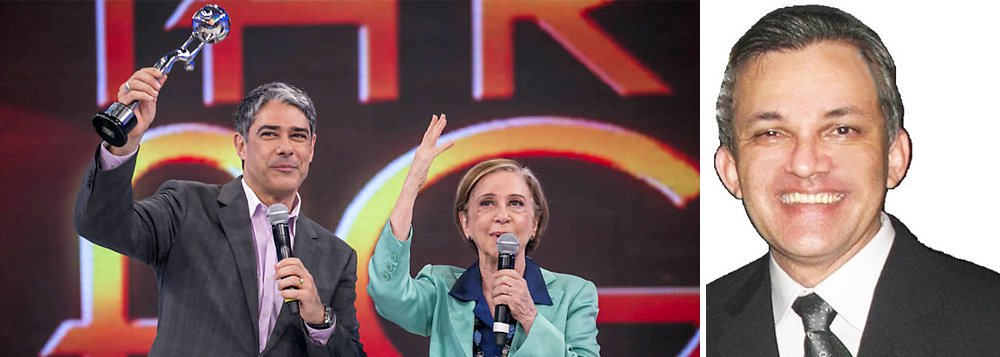 Washington Araújo, colunista do 247, escreve artigo em que detona a edição 2014 do Troféu Mário Lago, entregue ao editor-chefe e âncora do Jornal Nacional, William Bonner; declaração de Bonner durante a premiação, de que "robôs" estariam a serviço de partidos para insultar o trabalho da imprensa não passou ilesa; "Discurso próprio de jornalista acomodado, acostumado com aquela época em que não existia qualquer voz discordante, e onde o monopólio da informação e da notícia era total"; filha de Mário Lago, Graça Lago, se disse "enojada" e chamou prêmio de "armação"; leia artigo