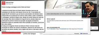Direção do portal, liderado pelo jornalista Cláudio Humberto, decidiu formalizar denúncia de sabotagem que dificulta e até impede acesso ao site; os jornalistas da equipe do DP consideram que se trata de uma tentativa de intimidar a independência na publicação de notícias sobre política, poder e bastidores; segundo o portal, um ataque hacker estaria simulando milhões de acessos simultâneos, utilizando-se até mesmo de servidores de países remotos, com o objetivo de tornar o site lento e até tirá-lo do ar