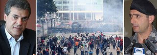 No dia anterior à ação da PM que deixou quase 200 feridos num protesto dos professores contra o governo Beto Richa (PSDB), coronel Chehade Elias Geha contestou o plano para conter manifestantes na Assembleia Legislativa e foi destituído do caso; "Nossa missão é garantir que a Assembleia não seja invadida e, caso ocorra, reintegrar a mesma. Outras providências caracterizam abuso de autoridade", escreveu ele em mensagem de texto ao então subcomandante-geral da PM; para a Promotoria, a "abrupta e temerária" mudança no comando mostra que as autoridades estavam dispostas "a utilizar seu poderio militar para impedir qualquer manifestação democrática"