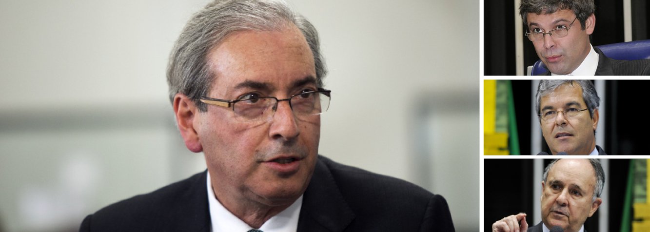 Com o objetivo de barrar pautas "lideradas" pelo presidente da Câmara, Eduardo Cunha (PMDB-RJ), senadores articulam a criação de uma frente suprapartidária; dessa forma, o presidente do Senado, Renan Calheiros (PMDB-AL), acaba tendo respaldo para "desacelerar" a tramitação do projeto da terceirização; senadores bateram duro em Cunha; para Lindbergh Farias (PT-RJ), o peemedebista tem uma agenda "de supressão de direitos"; Jorge Viana (PT-AC) afirmou que o presidente da Câmara é uma "ameaça" à política brasileira; segundo Cristovam Buarque (PDT-DF), o deputado age "como se todos fossem vassalos dele"