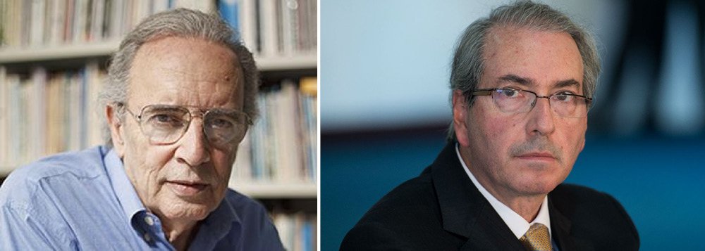 Jornalista afirma que finalmente começou uma reação dos que não se alinham com Eduardo Cunha na bancada do PMDB, desde sua eleição à presidência da Casa; "Peemedebistas dessa corrente inquietaram-se com a acusação proveniente da Lava Jato e seus possíveis desdobramentos sobre o partido", diz; "Ficou difícil saber se, a esta altura, seu problema mais premente está na Lava Jato ou dentro do PMDB: está mal em ambos", acrescenta o colunista