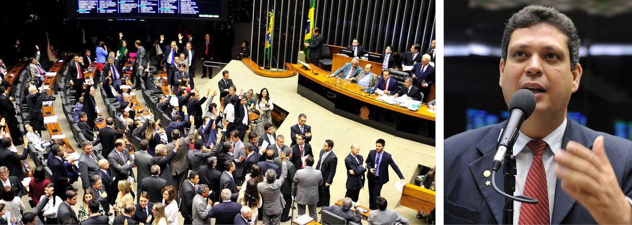 Plenário aprovou, por 337 votos a 3, em primeiro turno, a Proposta de Emenda à Constituição (PEC) 197/12, do Senado, que fixa novas regras para incidência do ICMS nas vendas de produtos pela internet ou por telefone; de acordo com o substitutivo aprovado, do deputado Márcio Macêdo (PT-SE), os estados de destino da mercadoria ou do serviço terão direito a uma parcela maior do tributo se o consumidor final for pessoa física; novas regras valerão a partir de 1º de janeiro de 2015; “Para otimistas como eu, é o início da reforma tributária, que produzirá uma legislação mais justa”, afirmou Márcio Macêdo