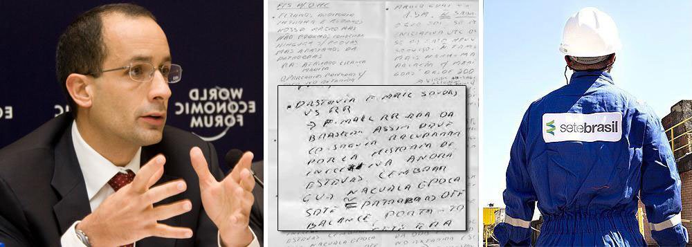 Daniel Felipe da Silva contou que presenciou quando, por volta das 10h da última segunda-feira (22), outro agente da PF disse “ter chamado a atenção" um manuscrito de Marcelo Odebrecht; ele destacou o fato do bilhete do presidente da Odebrecht "conter a palavra 'destruir e-mail'”; o policial ressaltou que "o bilhete foi fotocopiado e entregue" aos "vários advogados” que estavam "esperando para falar com Marcelo”, considerando que, em seguida, os mesmos iam falar com o preso